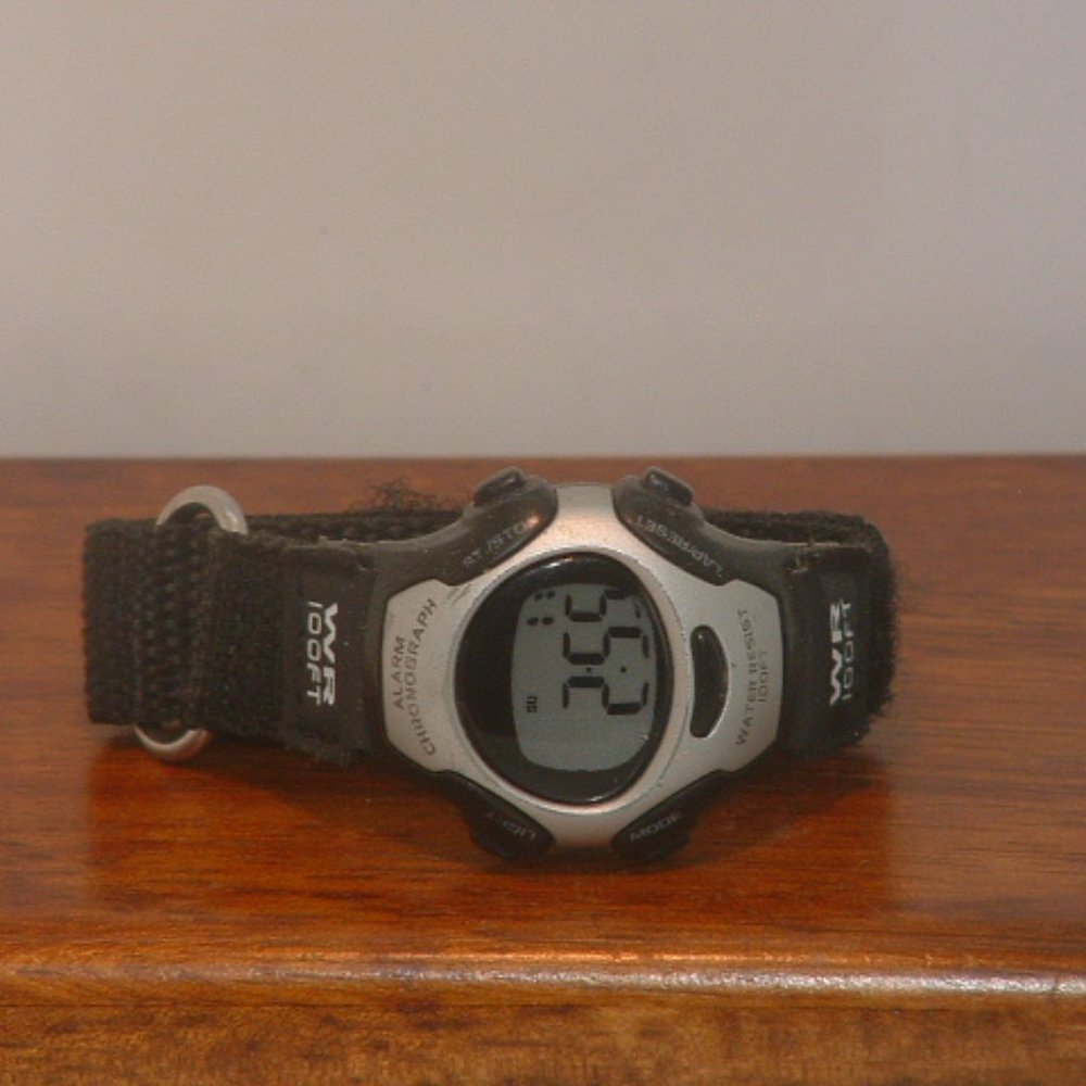 Pre-Owned Boy’s Black Chrono Digital Watch
